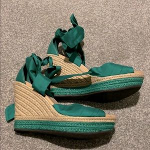 Ugg Green Wedges